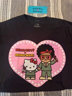 2026 EXCLUSIVE Bruno Mars / Hello Kitty Tshirt